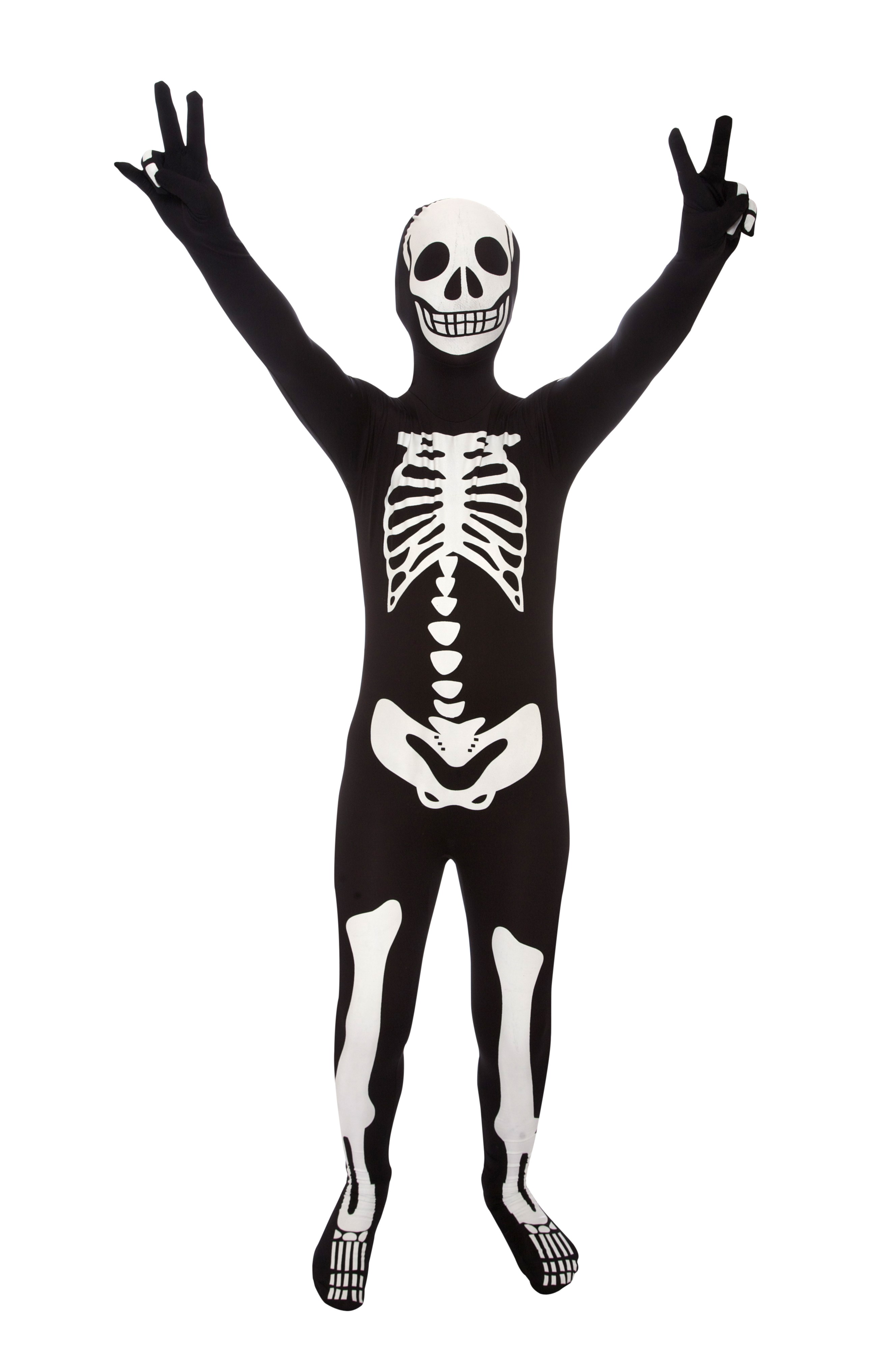 Halloween Costumes Toronto | Creepers Morph Suit Kids Skeleton ...