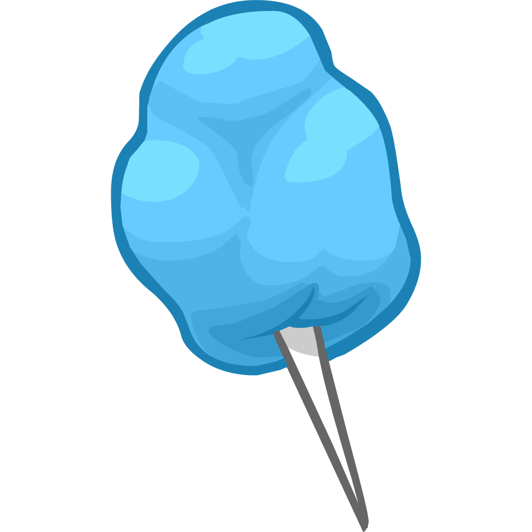 Cotton Candy Blue - ClipArt Best