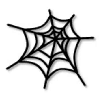 Black clip art spider web | Clipart Panda - Free Clipart Images