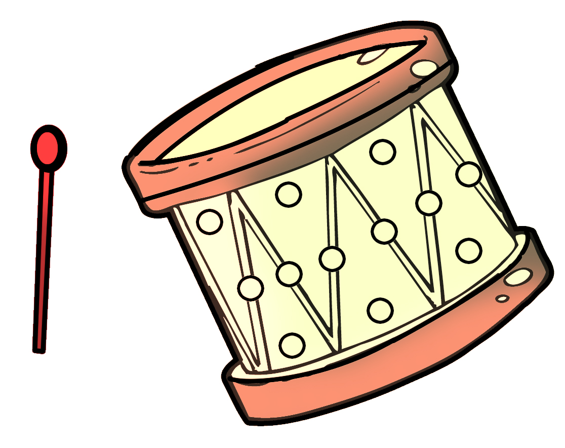 Images For > Drum Clipart