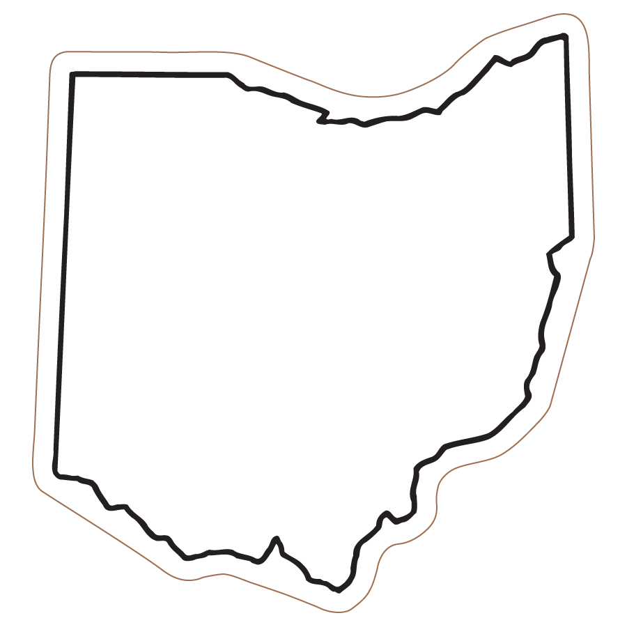 Ohio State Outline - ClipArt Best