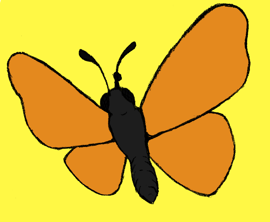 Butterfly lineart -app- by Reedflower101 on deviantART