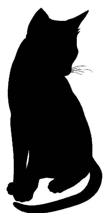 Silhouette Of A Cat - ClipArt Best