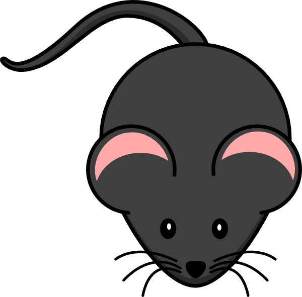 Cute Mouse Pink clip art - vector clip art online, royalty free ...