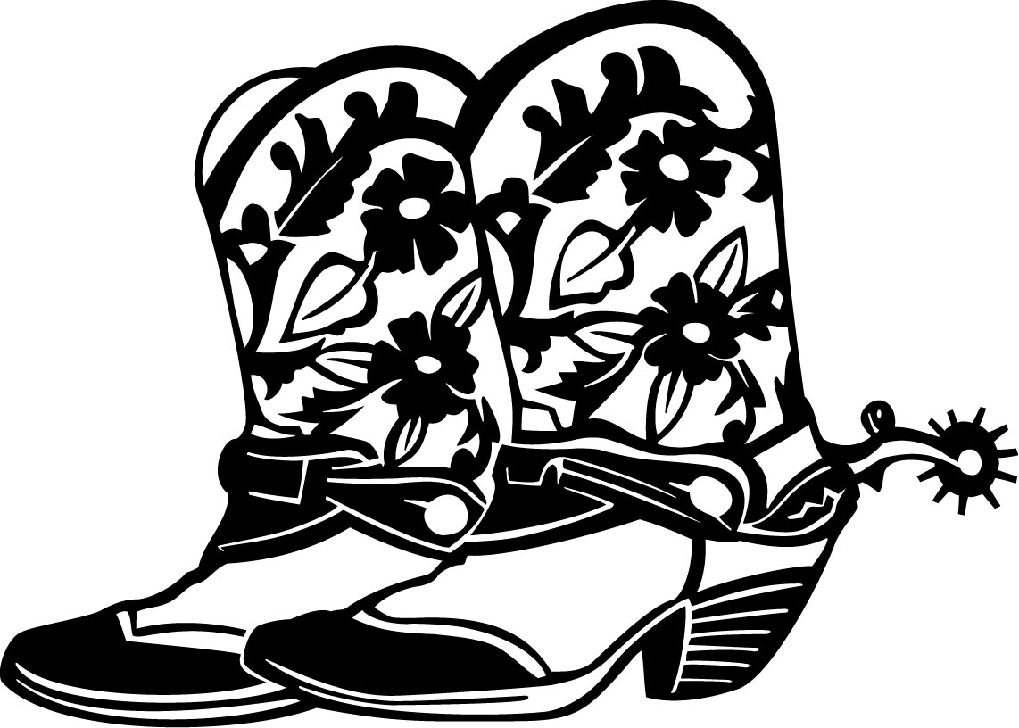 Cowboy Boot Clip Art - ClipArt Best