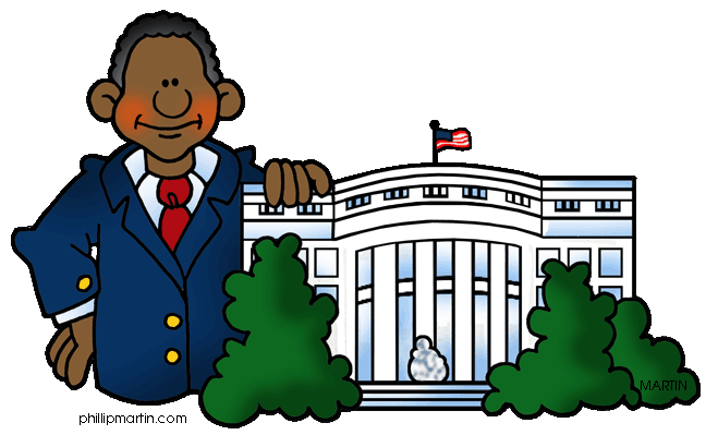 Free Government Clip Art by Phillip Martin, Barack Obama