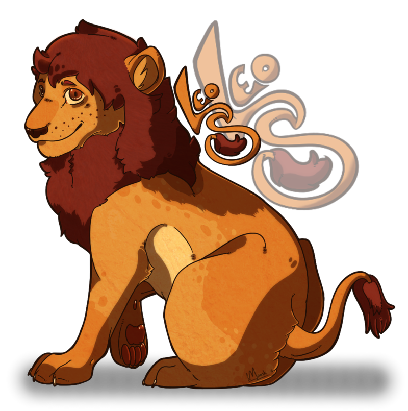 Leo the Lion: Illustration by i-Moosker on deviantART