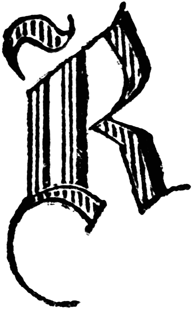 Letter R Clip Art