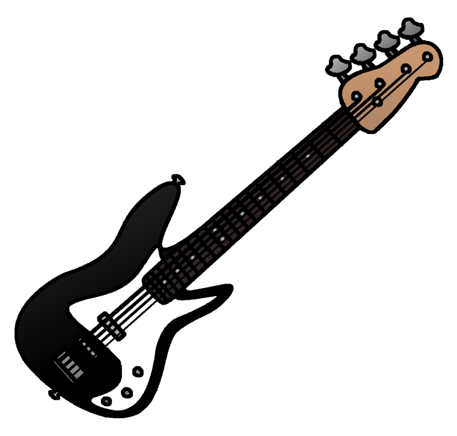 Bass Guitar Clip Art - Cliparts.co