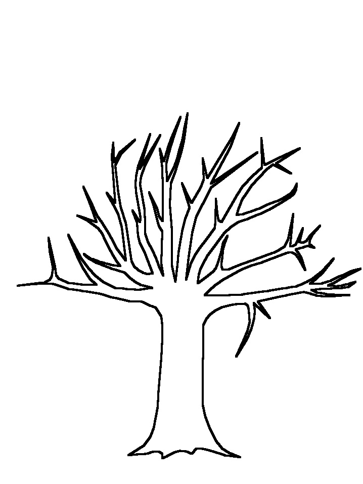 Tree Trunk Template - ClipArt Best