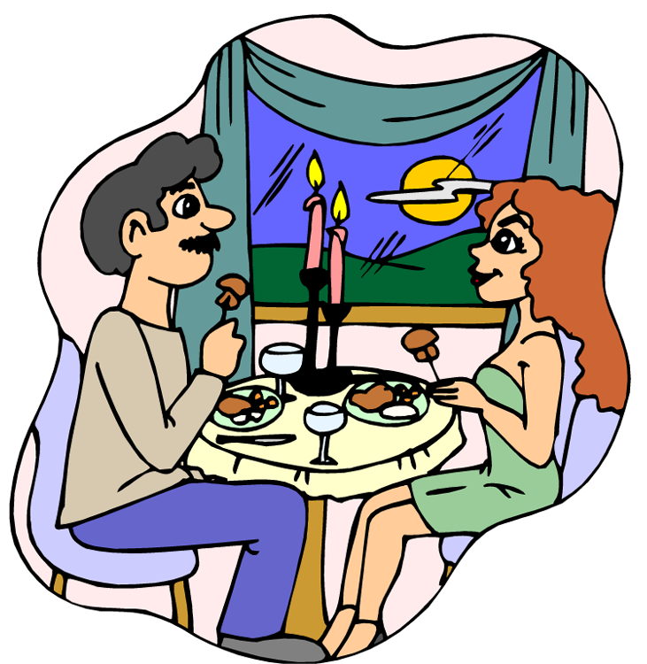 Pix For > Eating Out Clip Art