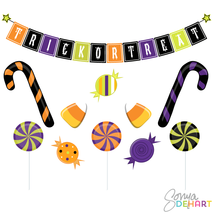 Halloween Candy Clipart | lol-