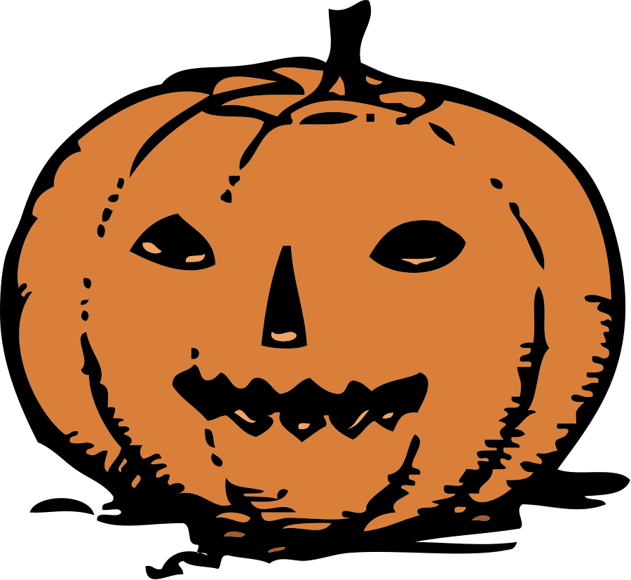 Cartoon Pumpkin SVG Vector file, vector clip art svg file ...