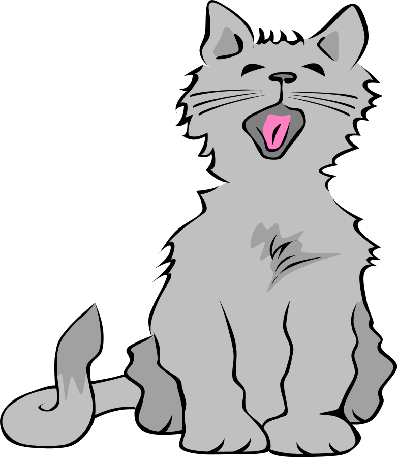 clipart of scared cat - photo #29