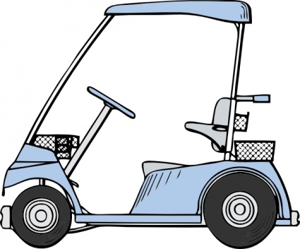 Golf Cart clip art - Download free Other vectors