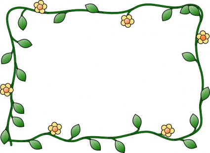 free microsoft word flower border templates