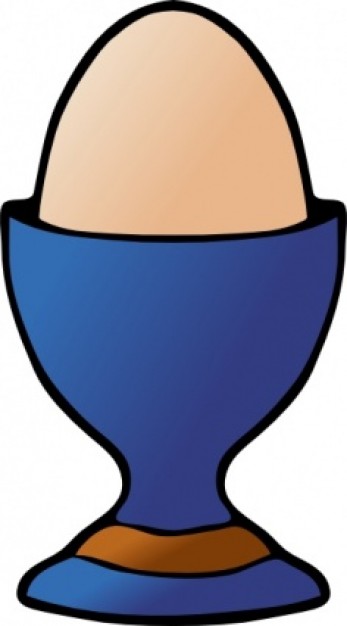 Egg Egg Cup clip art Vector | Free Download