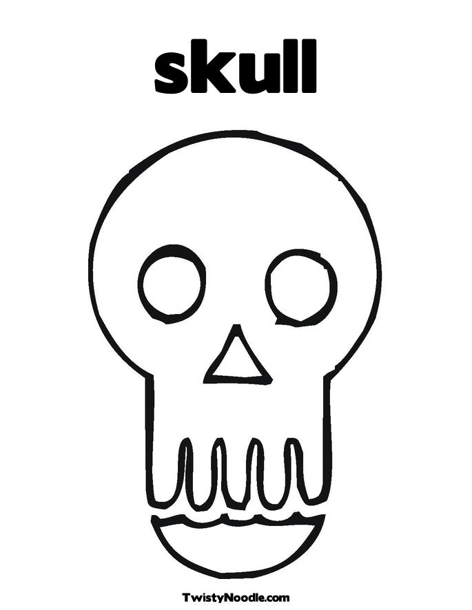 Printable Skull Coloring Pages Printable Coloring Pages Of
