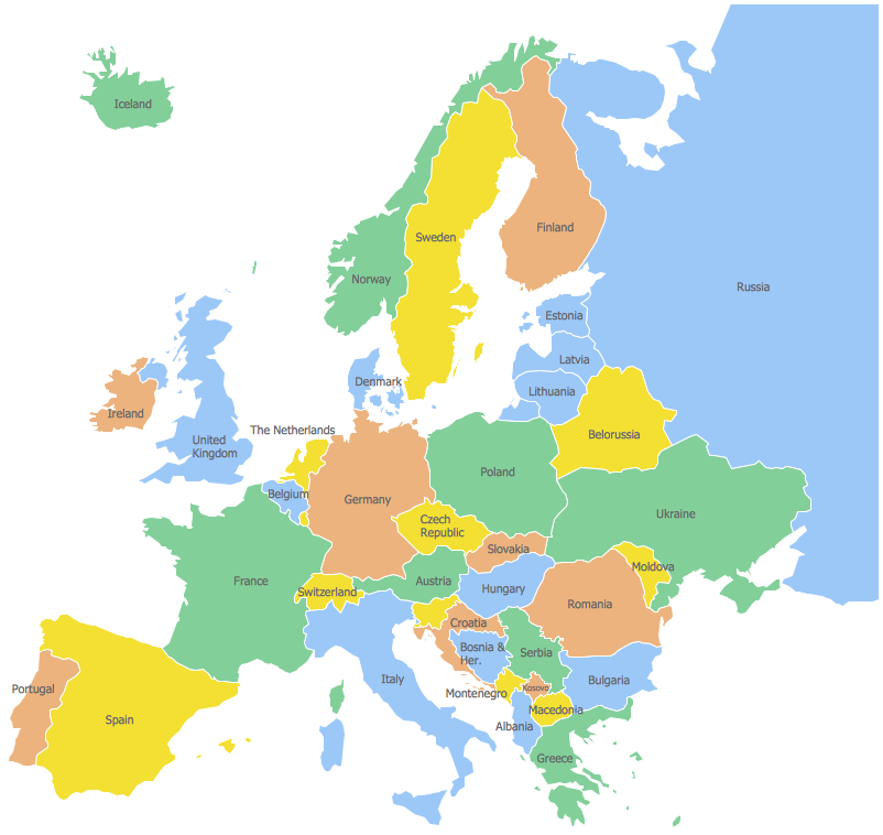Geo Map - Europe - Macedonia