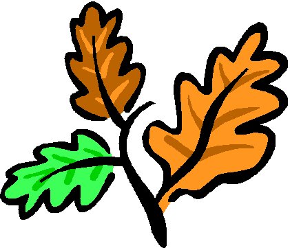 Pix For > Oak Leaves Clip Art