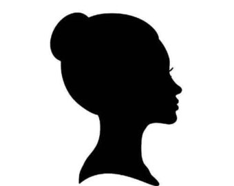 Woman Head Silhouette Vector | imagebasket.net