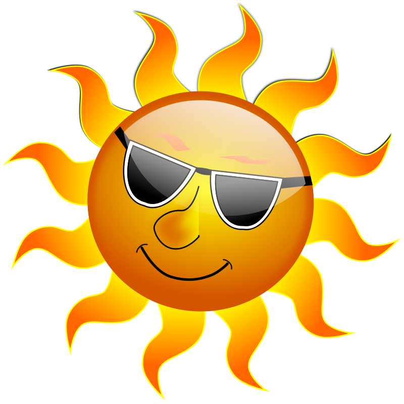 Summer Smile Sun Free Vector / 4Vector