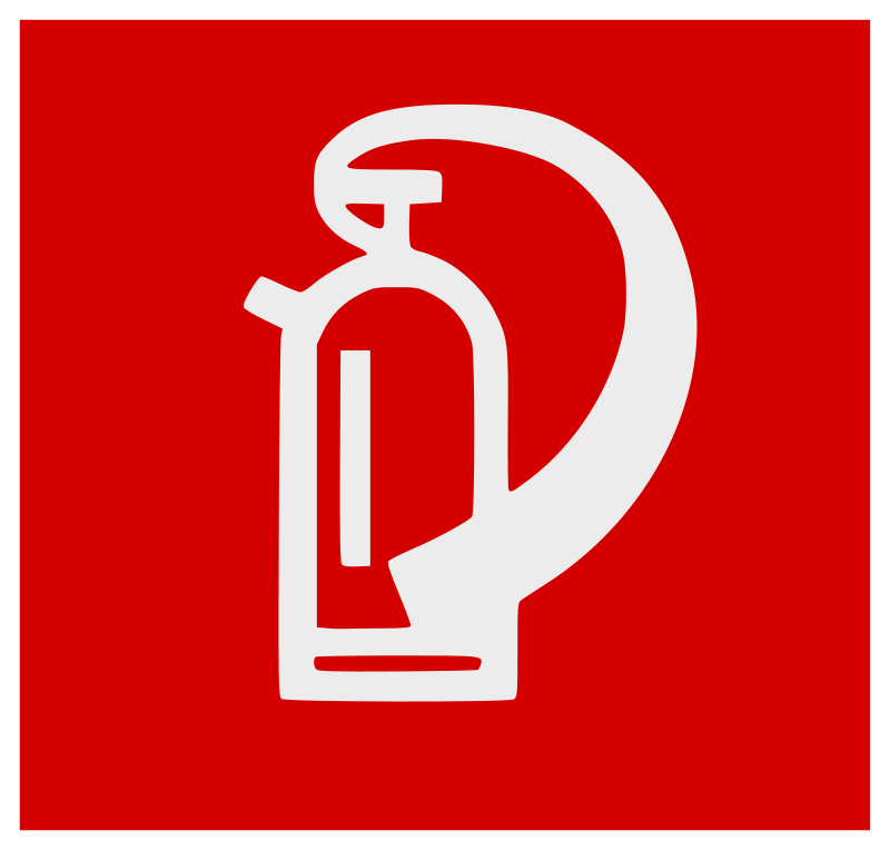 Fire Extinguisher White Clip Art Download