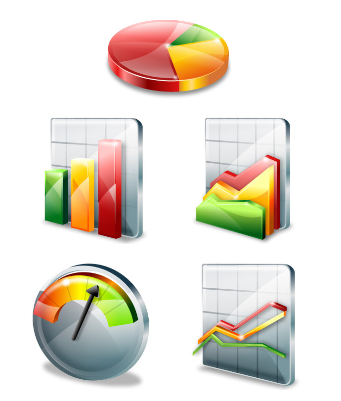 Free Vector Chart Icons | Bing Gallery