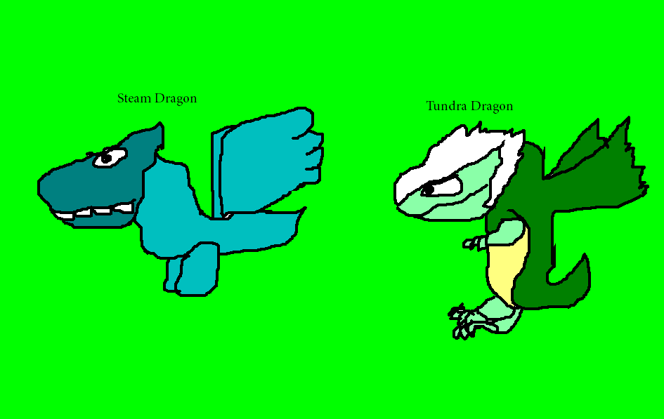 Image - Steam and Tundra Baby Dragons.PNG - DragonVale Wiki