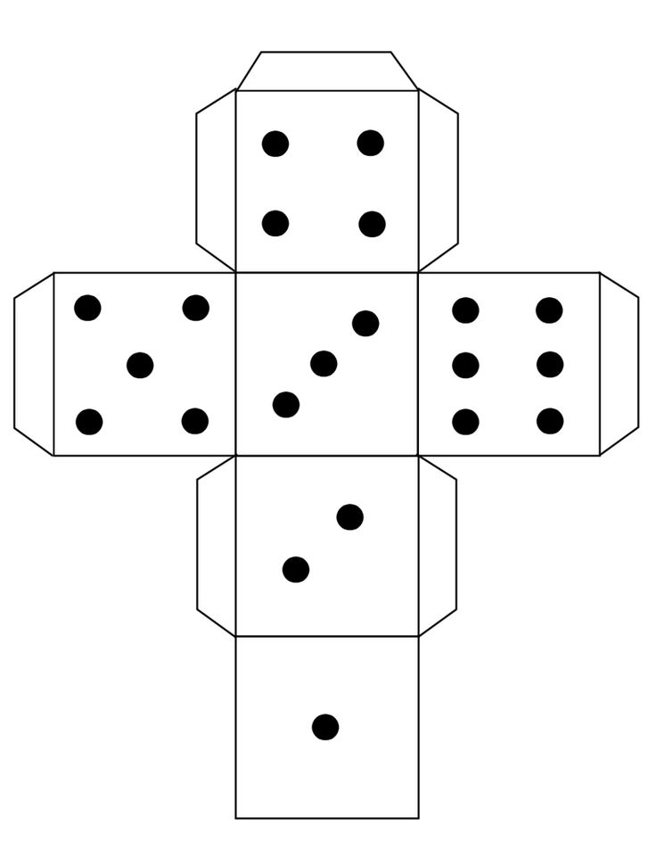 Dice Template Pdf PDF Template