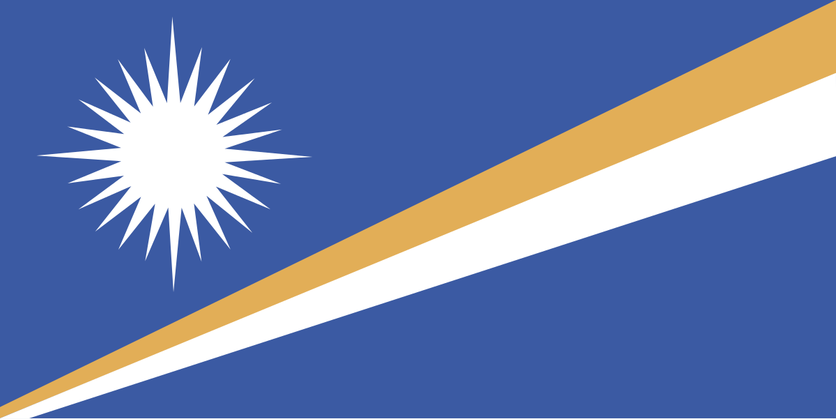 Flag Of The Marshall Islands Clipart by Anonymous : Flag Cliparts ...