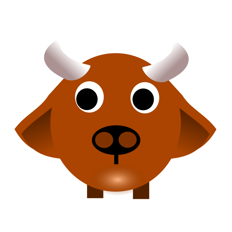 Clipart - Chinese zodiac ox