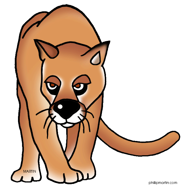 Panther Left Clipart - Free Clip Art Images