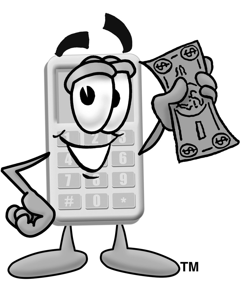 Free ClipArt of Calculator Characters