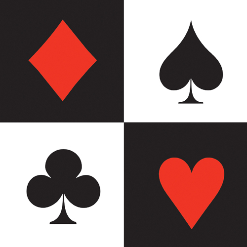 Pix For > Heart Playing Card Symbol