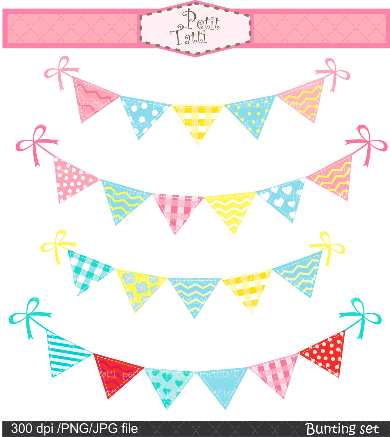 bunting clip art free download - photo #13