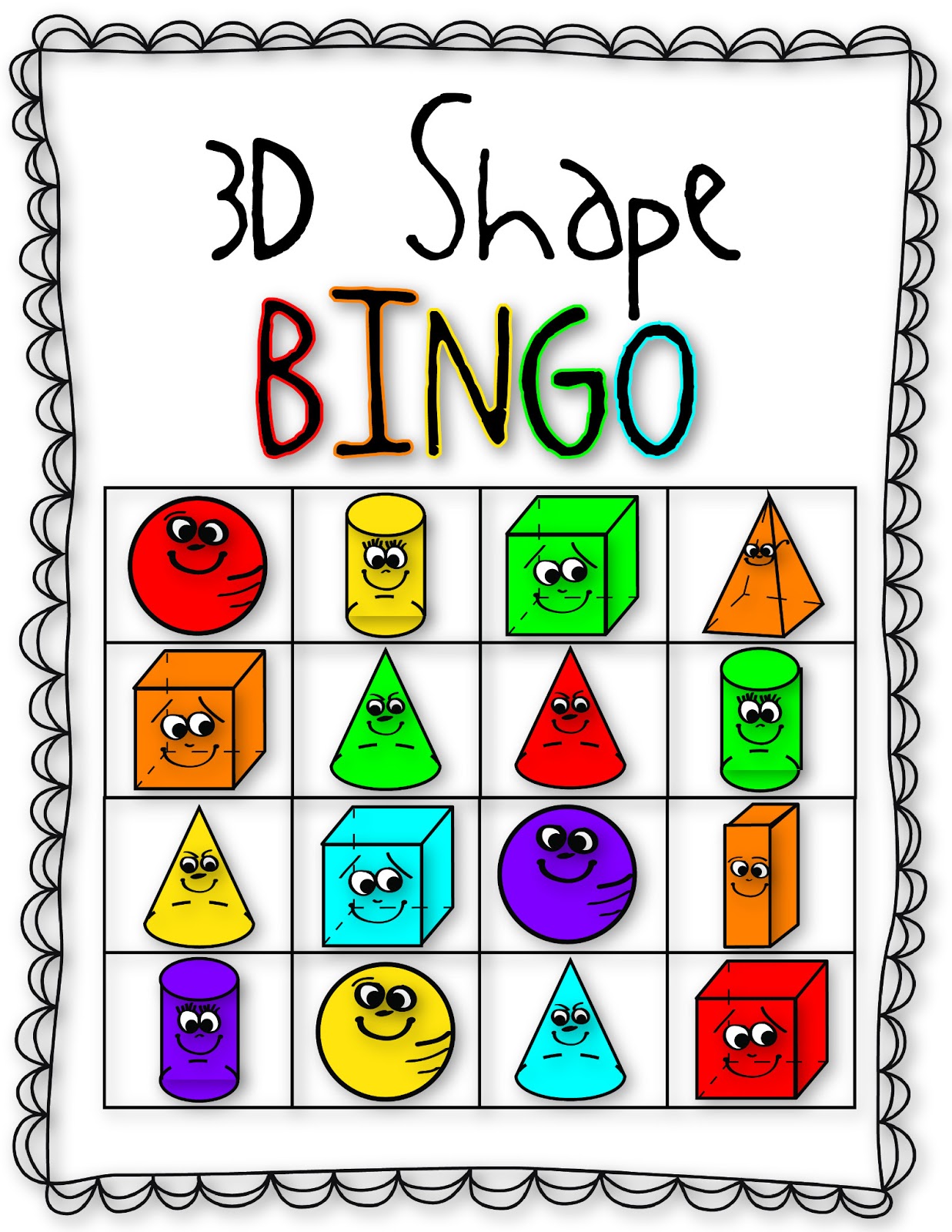 Bingo Card Clip Art - ClipArt Best