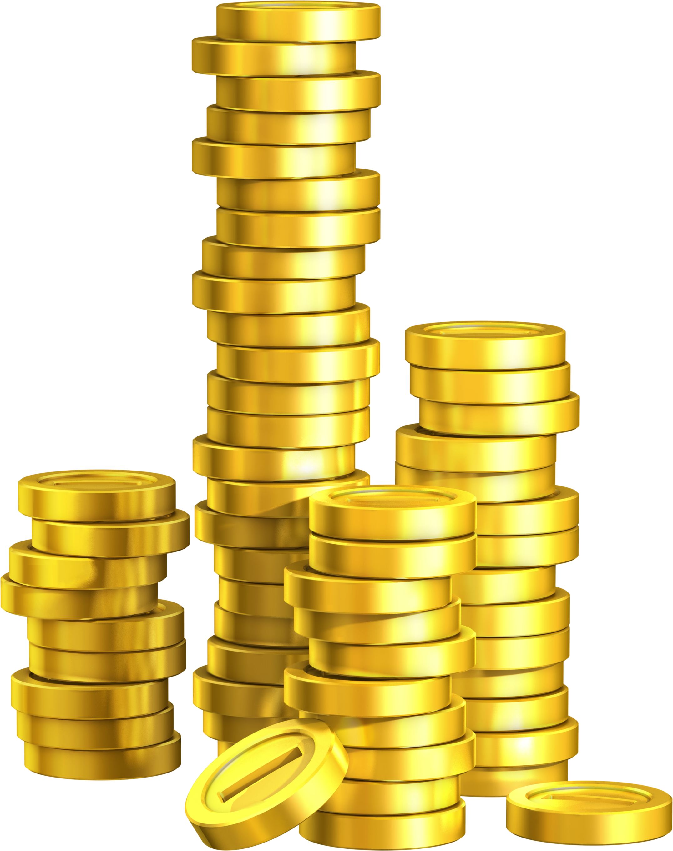 Trends For > Stack Of Gold Coins Png