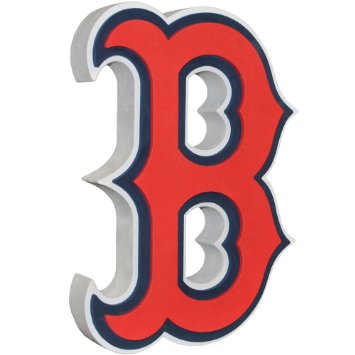 Amazon.com - Boston Red Sox - B Logo 3D Foam Hand And Wall Sign ...