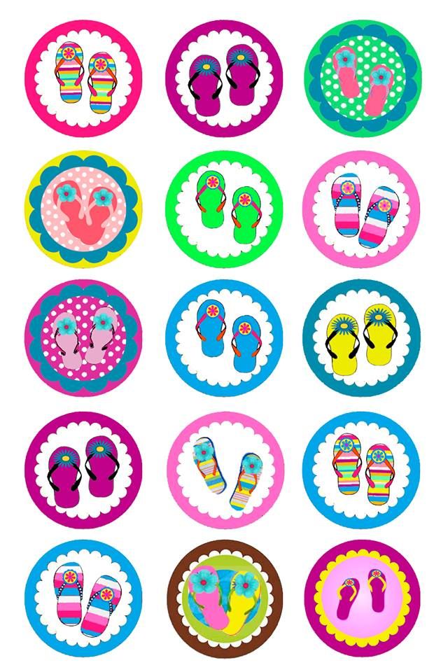 Summer theme; flip flops | Headbands, Ribbons, Bows and All Things Gi…