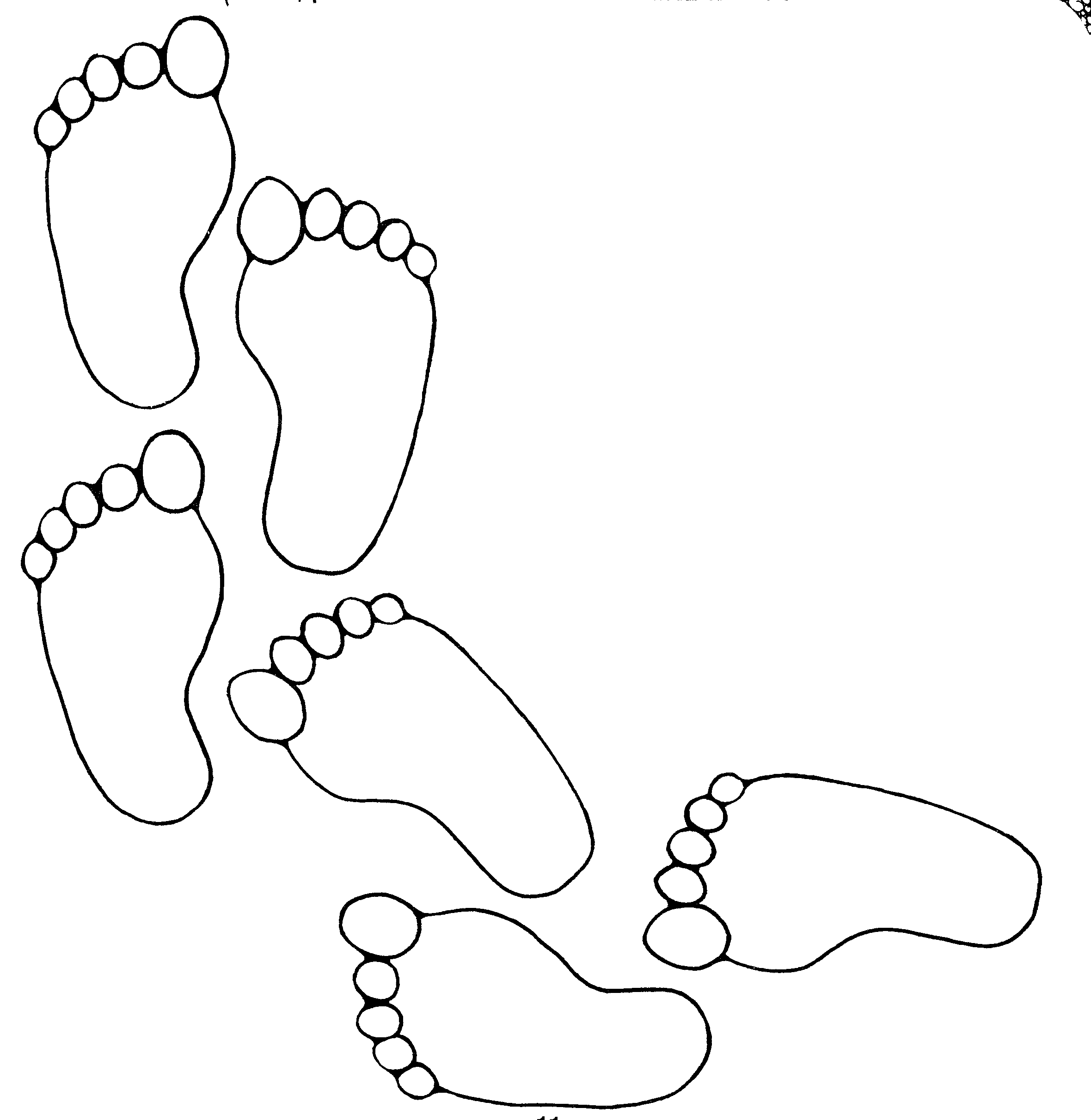 Footprint Pattern Printable ClipArt Best Cliparts co