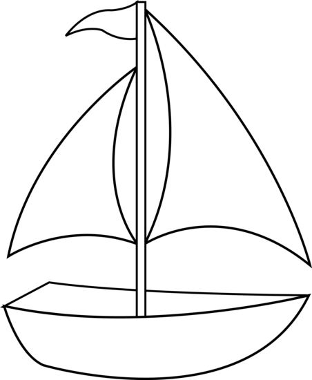 Sailboat Clipart Black And White | Clipart Panda - Free Clipart Images