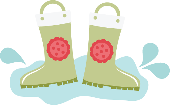 Rain Boots SVG files for scrapbooking cardmaking rain boots svg ...