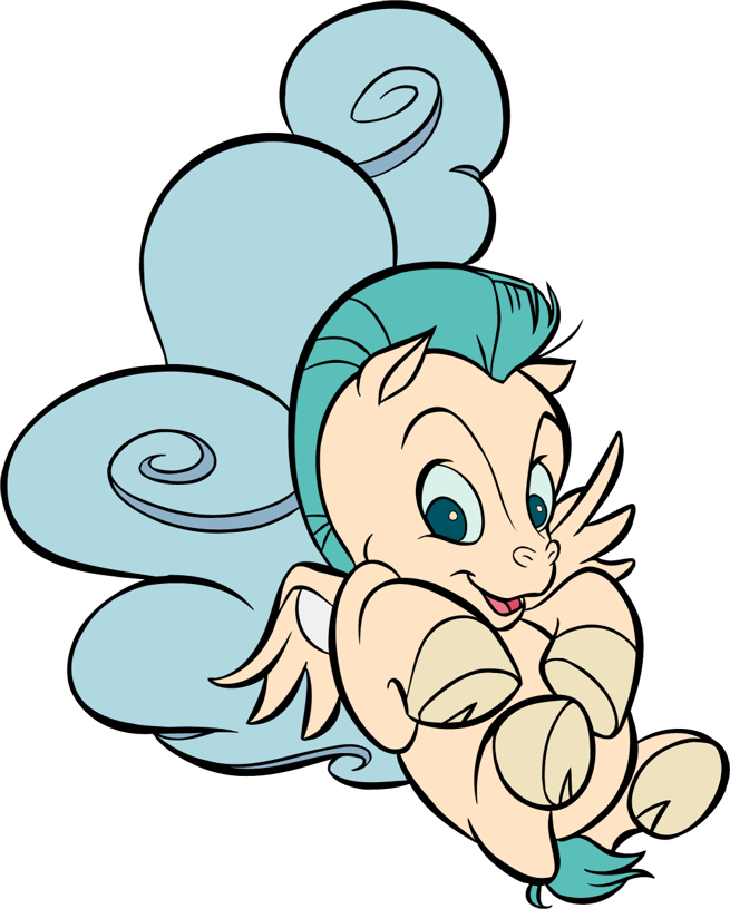 Free Disney's Baby Pegasus Clipart Image 2 --> Disney-
