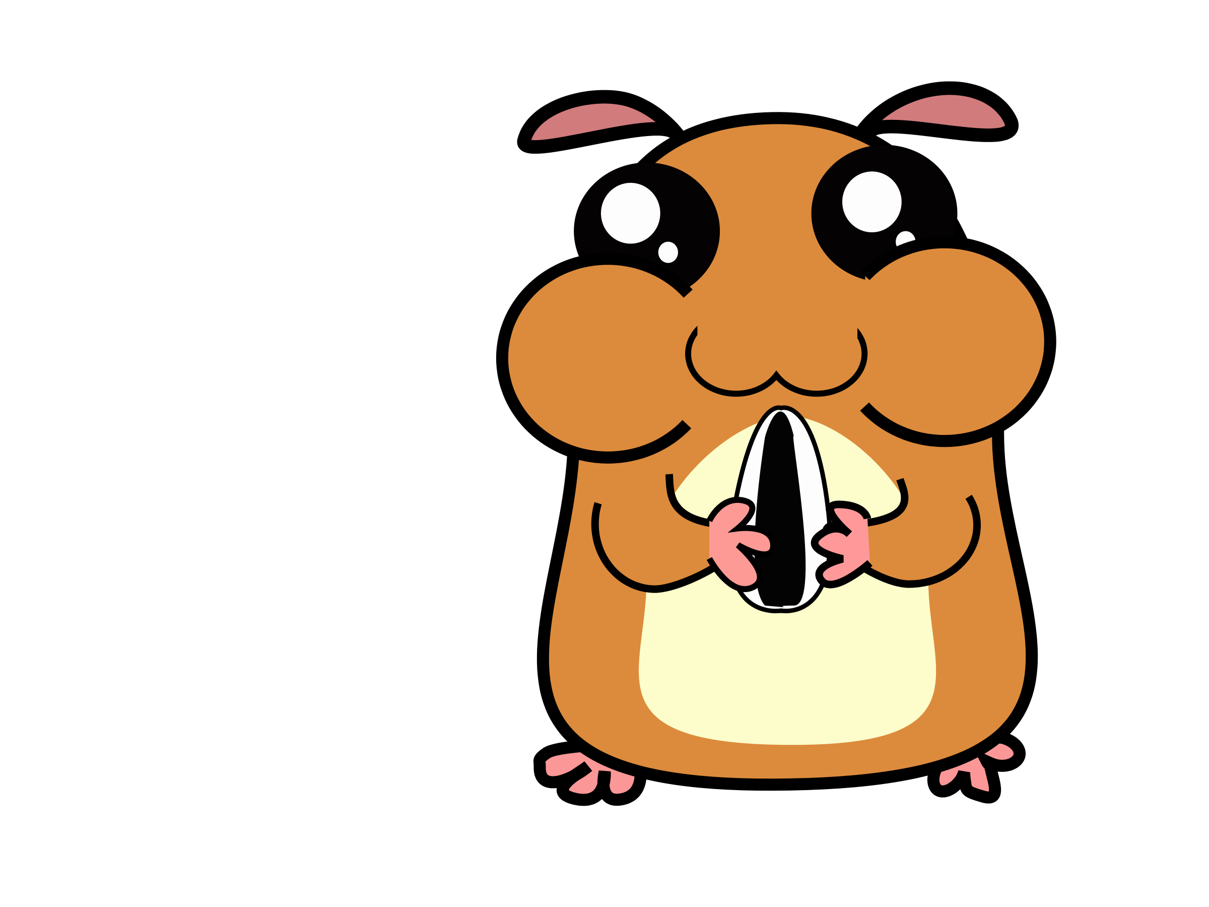 Clipart - Hamster! | Clipart Panda - Free Clipart Images