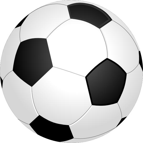 Soccer Ball clip art - vector clip art online, royalty free ...