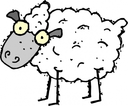 Cartoon Sheep clip art - Download free Other vectors