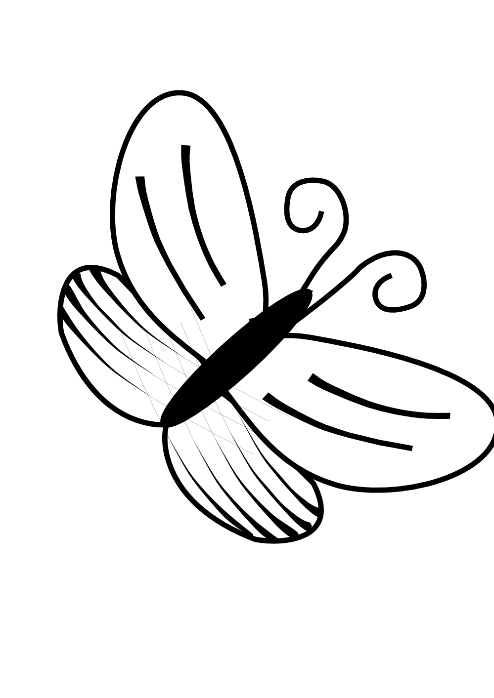 Flowers For > Simple Flower Black And White Clip Art