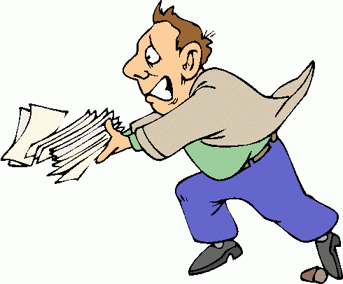 man_dropping_documents clipart - man_dropping_documents clip art