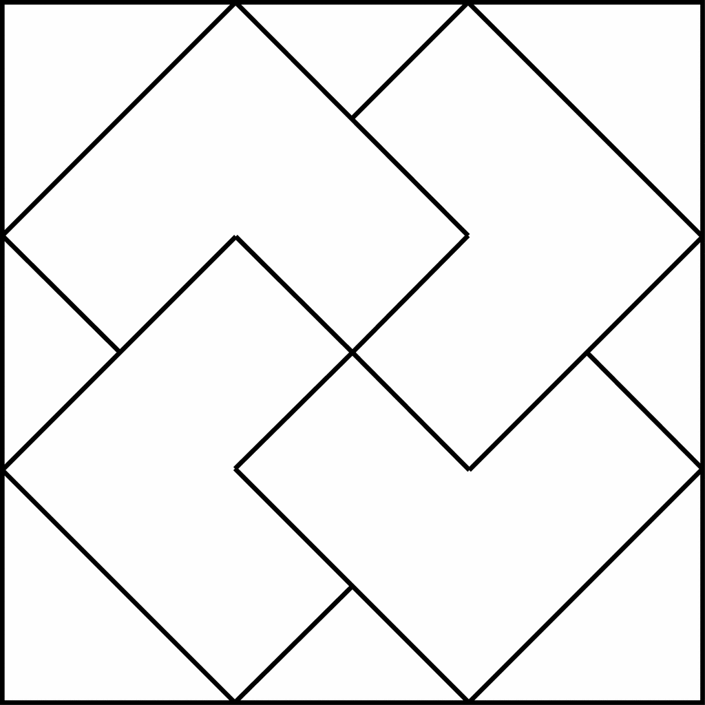 Geometric Block Pattern 29 | ClipArt ETC